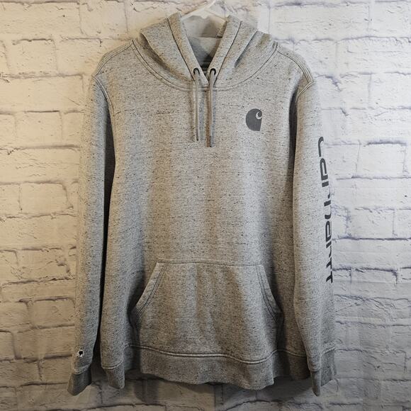 Carhartt Clarksburg Spellout Hoodie Sweatshirt Womens XXL (20) 102791 E07 - Picture 1 of 7